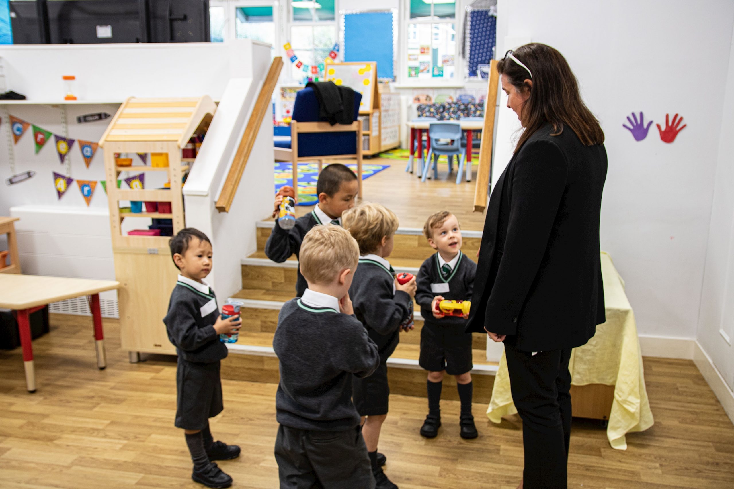 RECEPTION FIRST DAY AT THE BOYS’ AND GIRL’S PREP | Surbiton High School